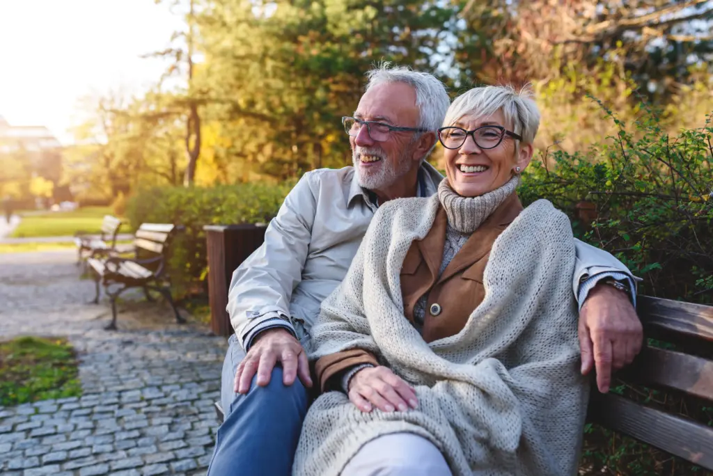 couple smiling with healthy teeth in Spokane Valley after Deep Cleaning